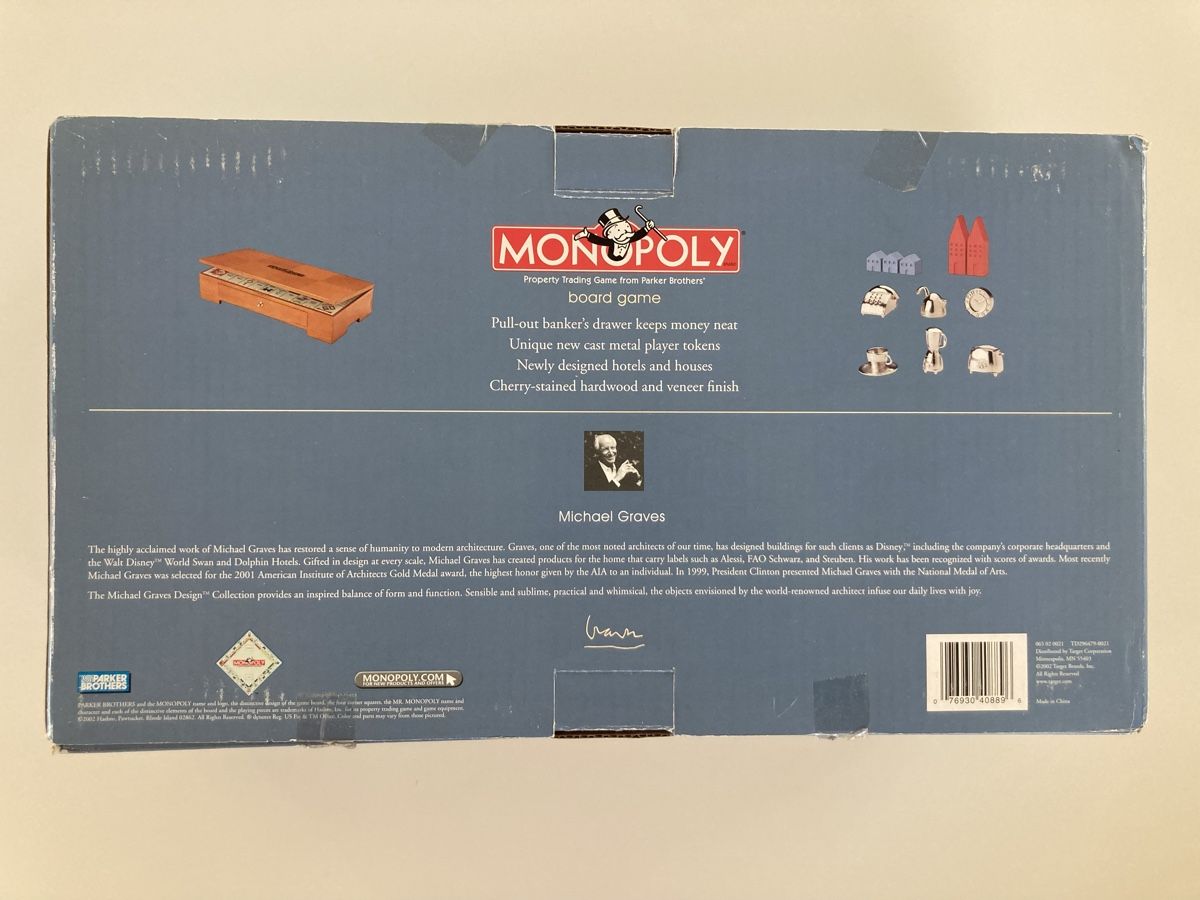 Hasbro Jeux: Monopoly Michael Graves Design - Neu! – Neuf (Voir description) à Mörschwil par Appenzell2 2