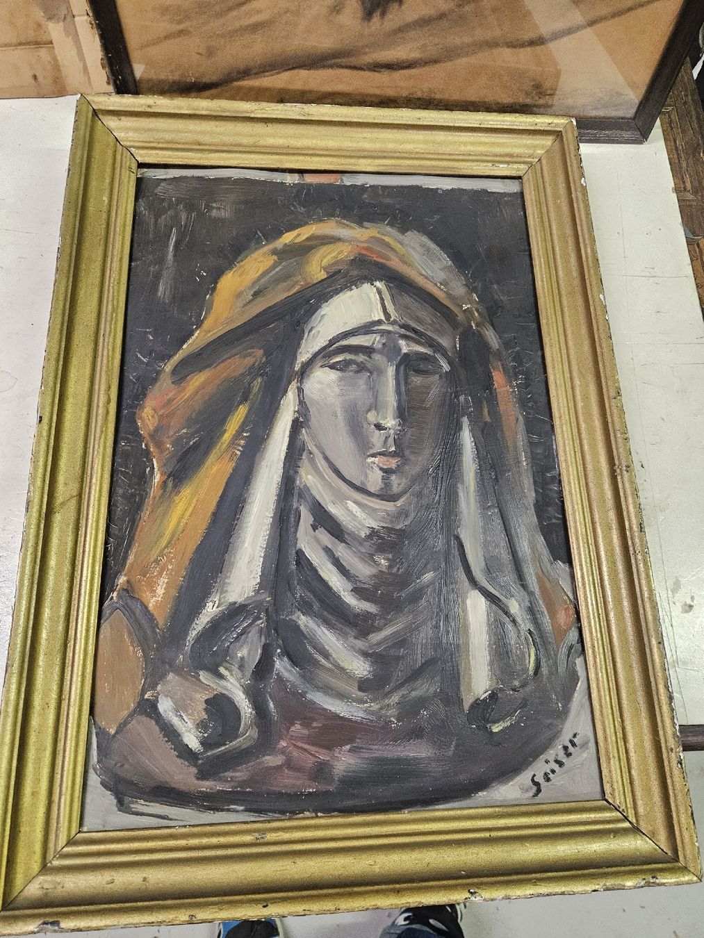 Tableaux: gemälde religiös – D'occasion à Schwellbrunn par Gottesnipper