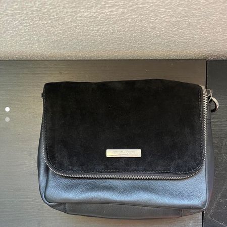 Sac cuir noir