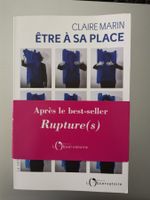 Livre : Etre à sa place - de Claire Marin