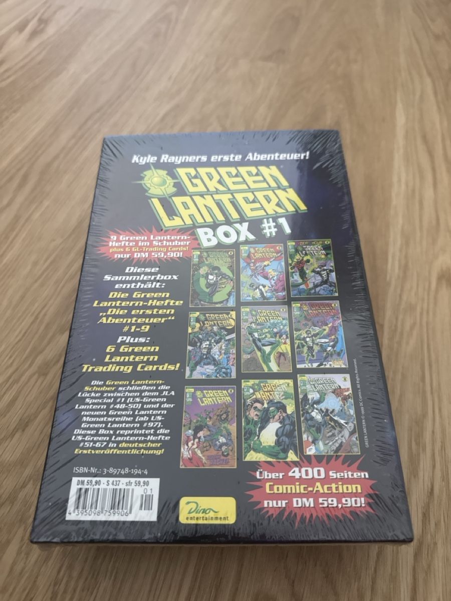 BD: Green Lantern Comic Box 1 neu originalverpackt – D'occasion à Buchrain par Steeefan 1
