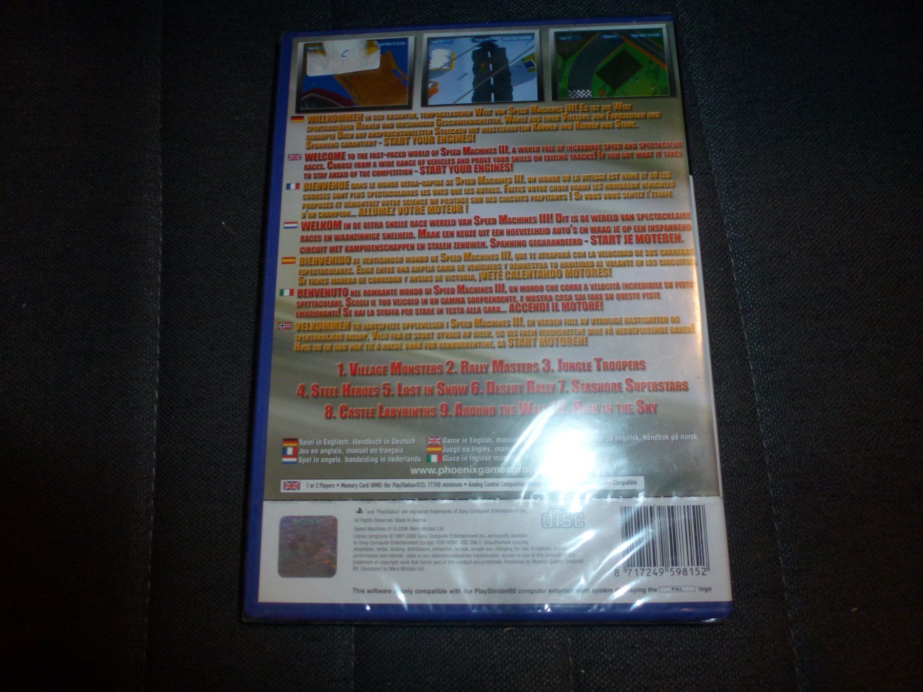 Giochi: Speed Machines III 3 PS2 Neuware – Nuovo e nell'imballaggio originale da Olten venduto da Disc-Ausverkauf 1