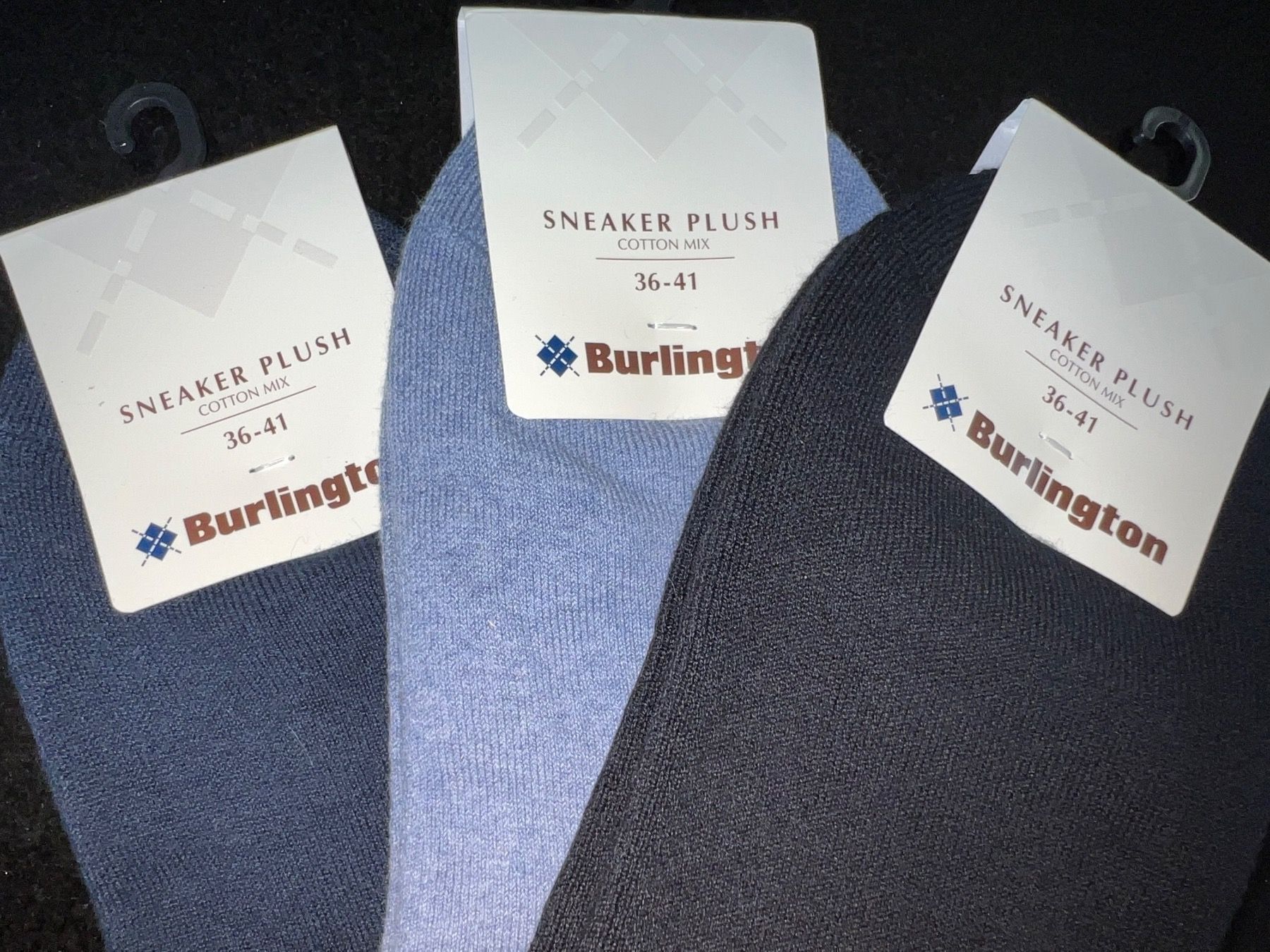 Burlington Calze: Damen Socken Burlington Plush/Baumwolle – Nuovo e nell'imballaggio originale da Zumikon venduto da DamenFashionShop 3