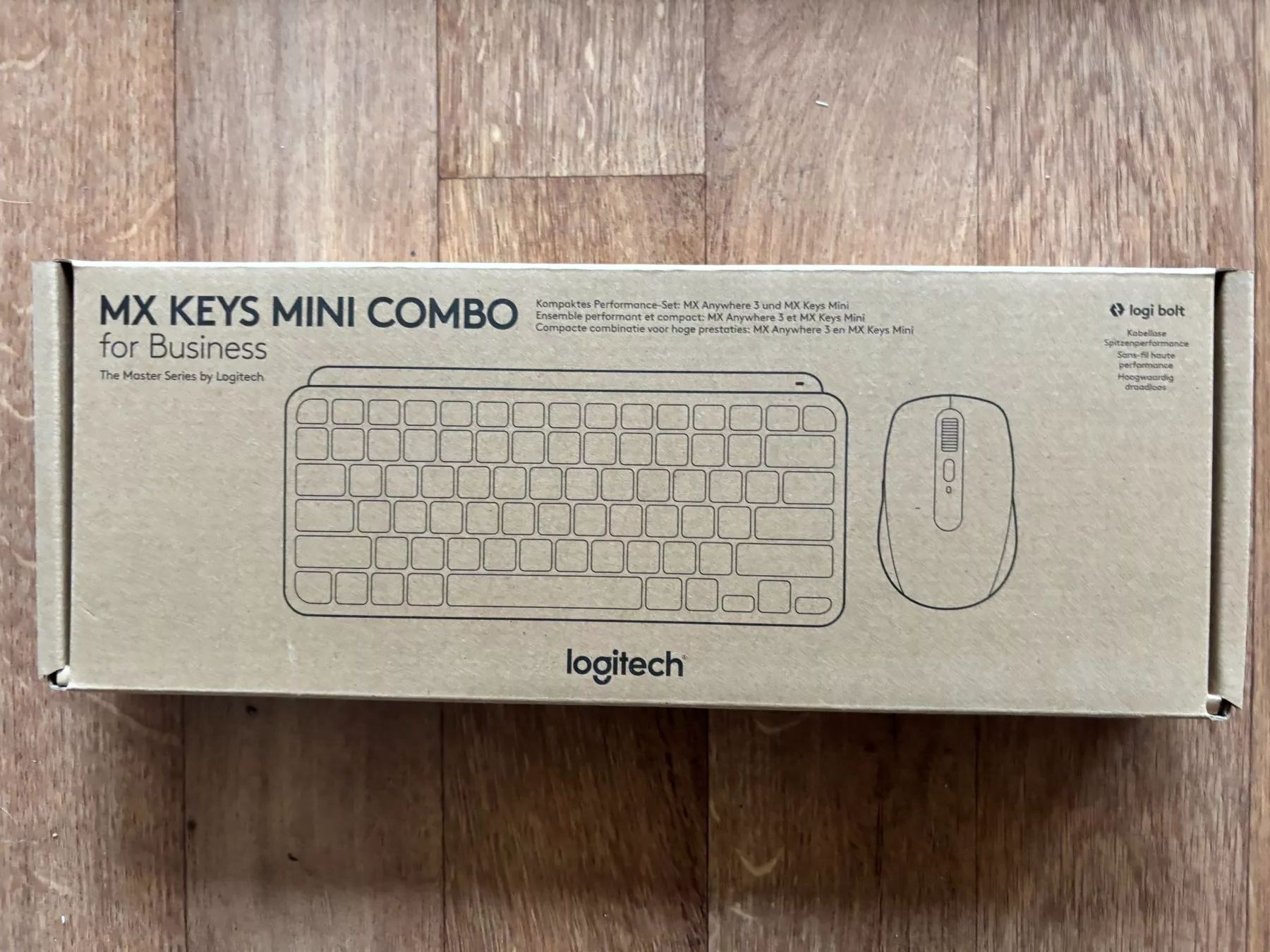 Logitech Tastiere: Logitech MX Keys Mini Combo for Business – Nuovo e nell'imballaggio originale da Muttenz venduto da due_z7qf