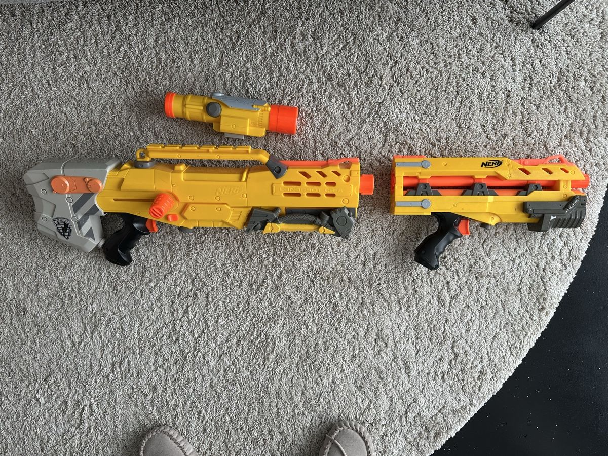Nerf Spielzeuge: Nerf-Set in gutem Zustand – Gebraucht aus Hilterfingen von jmrhrt