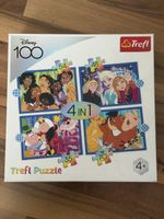 Trefl Puzzle 4in1 Disney 100 4+ Jahre neuwertig