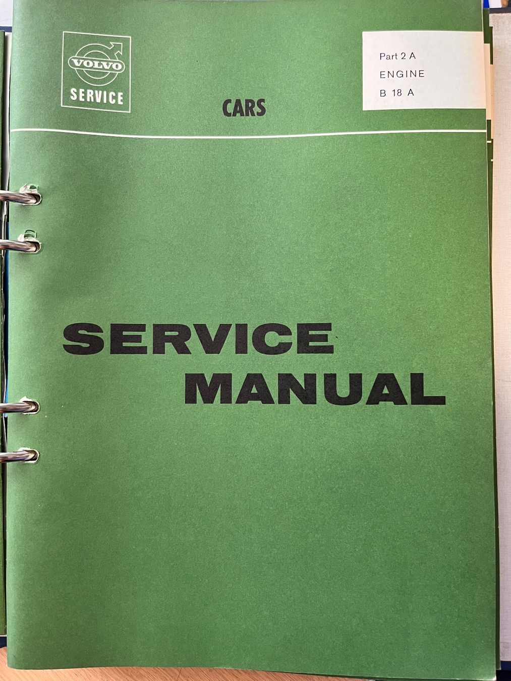 Volvo Dokumente: Manuel de service original Volvo P121 / 1964 – Gebraucht aus Petit-Lancy von DonJen 2