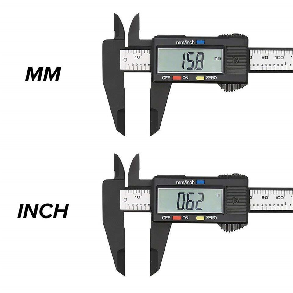 Misurare: Digitaler Messschieber 15cm Schieblehre Messlehre LCD – Nuovo (secondo la descrizione) da Kirchdorf AG venduto da Apost008 3