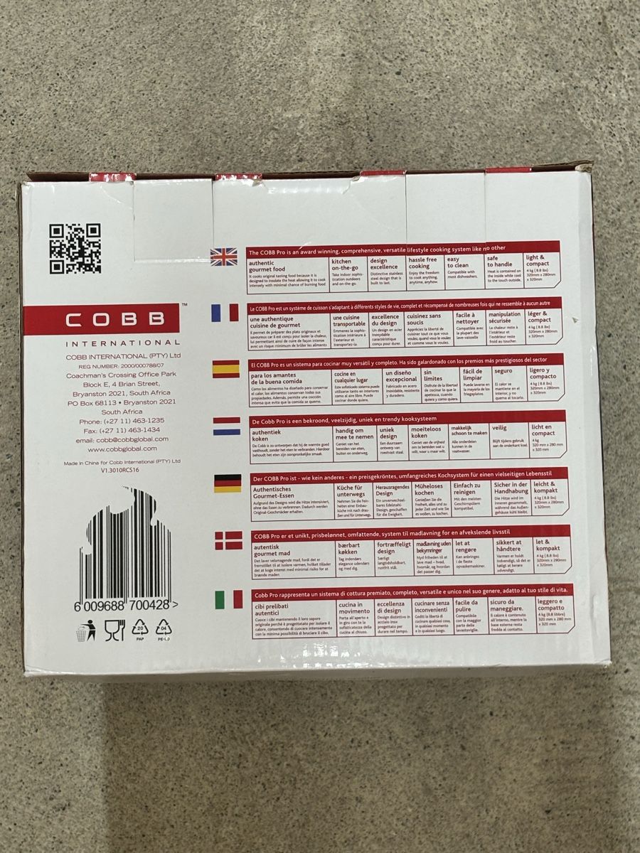 Grills: Barbecue Grill Cobbs Pro Portatile – Gebraucht aus Zürich von gug_z96j 5