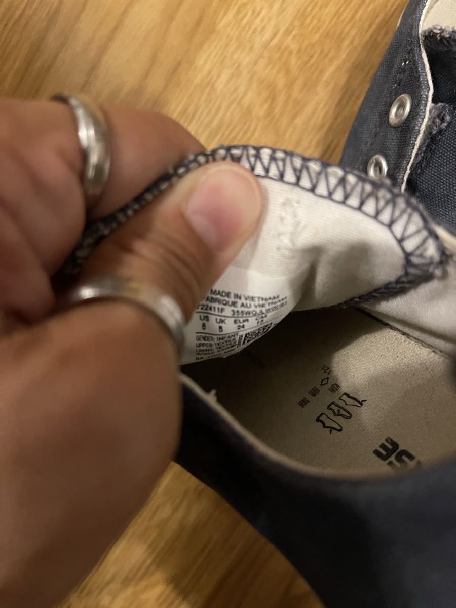 Converse Scarpe per ragazzi: Converse blau Gr. 24 – Usato da Suhr venduto da RIE83 2