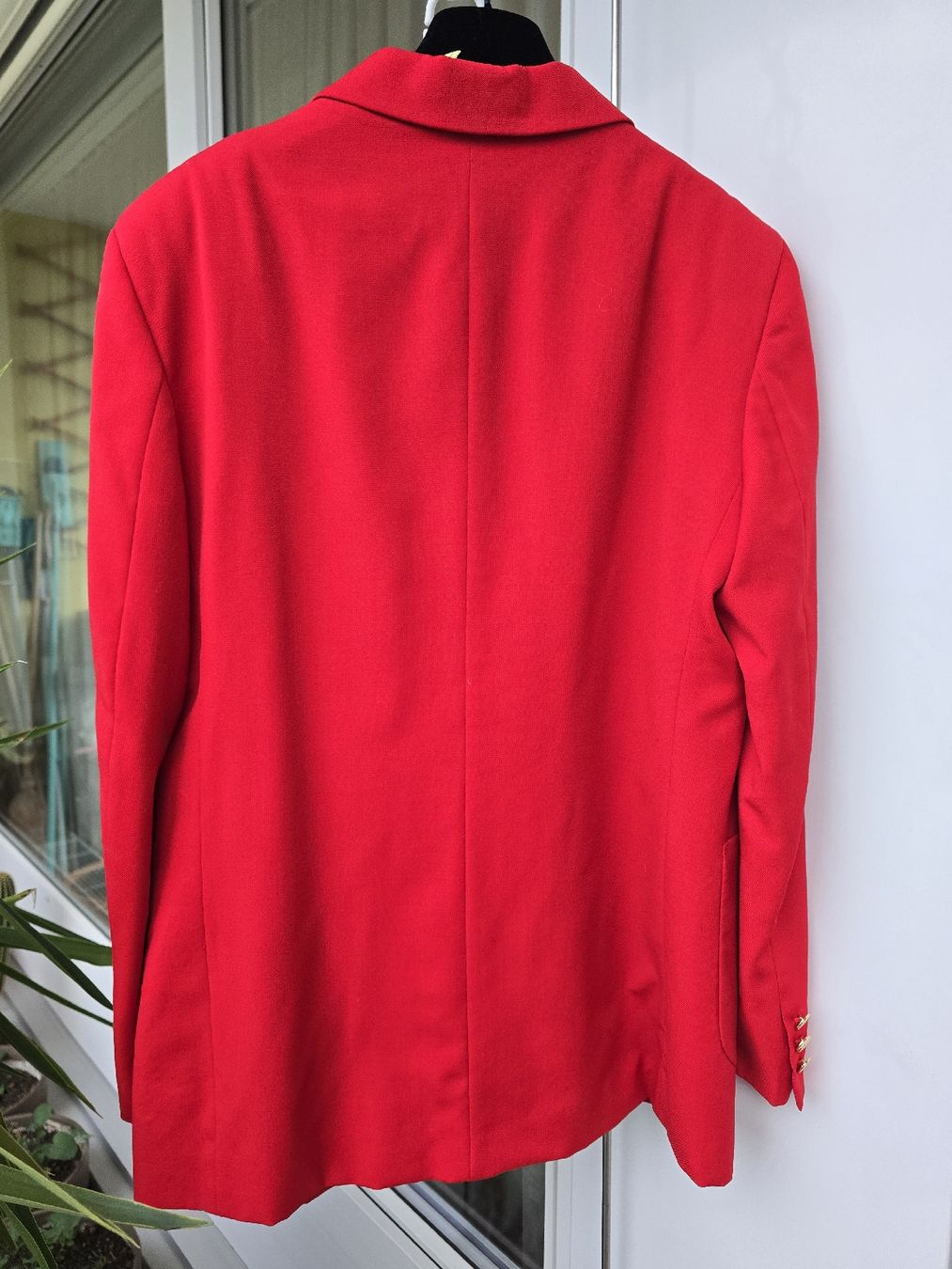 Burberry Jacken: Burberry Blaser. Rot. – Gebraucht aus Zürich von Olala_ 1