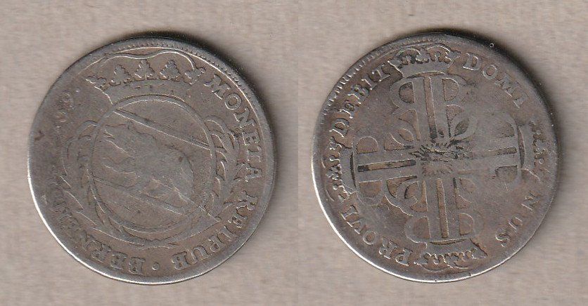 Tutti le monete: Bern, 1/4 Taler 1759 – Usato da Allschwil venduto da Coinfreak