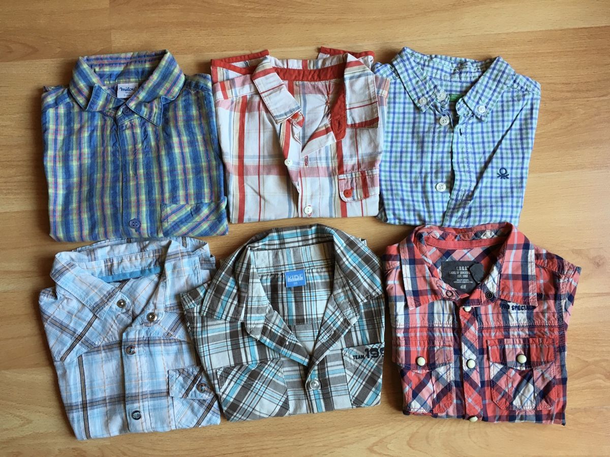 Lotti & Set di vestiti: Lot de 6 chemises, taille 98 – Usato da Liddes venduto da Couik