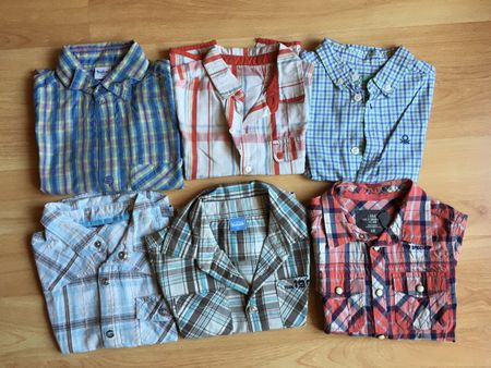 Lot de 6 chemises, taille 98