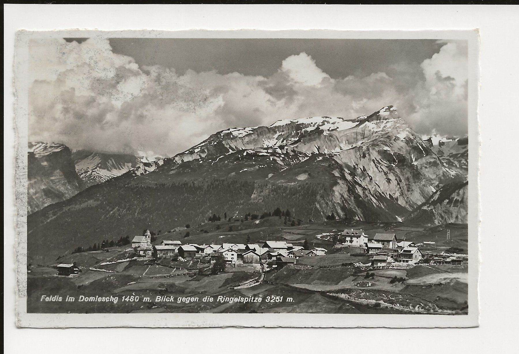 Cartoline postali: AK 1939 Feldis im Domleschg – Usato da Greifensee venduto da 315WDO