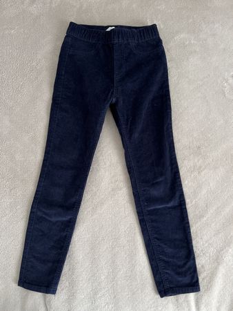 NEU! Blau H&M Leggings/ Pull-up Hose/ Cordhose Gr 116