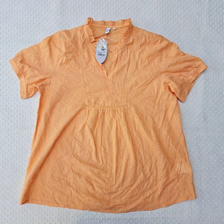 Neu! Tolle Baumwolle Bluse Damen Gr. L