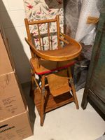 Kinderhochstuhl Vintage aus Holz