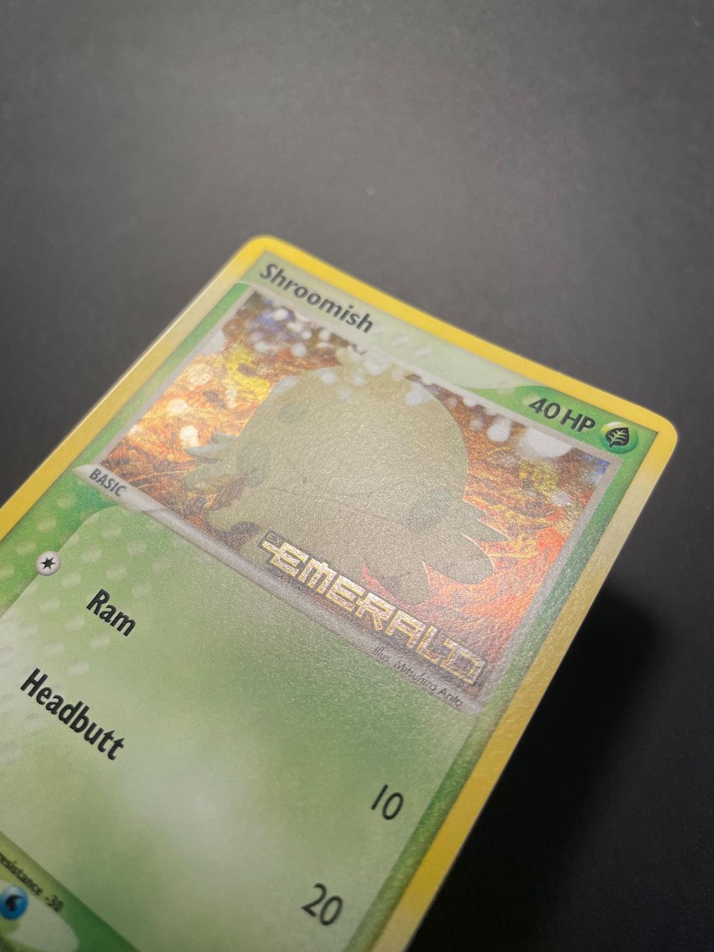 Pokémon Carte collezionabili: SHROOMISH EMERALD REVERSE HOLO STAMPED 63/106 – Usato da Zürich venduto da pokemon_cards 1
