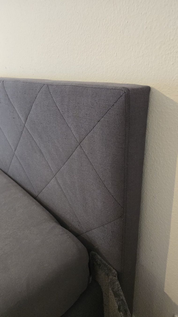 Lits: Bockspringbett grau – D'occasion à Oberwil BL par SanFrancisco444 2