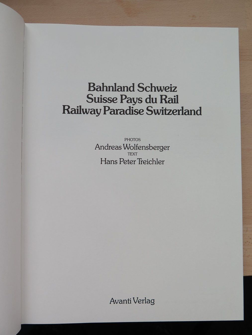 Libri: Bahnland Schweiz d / f / e – Usato da Winterthur venduto da Namo1 1
