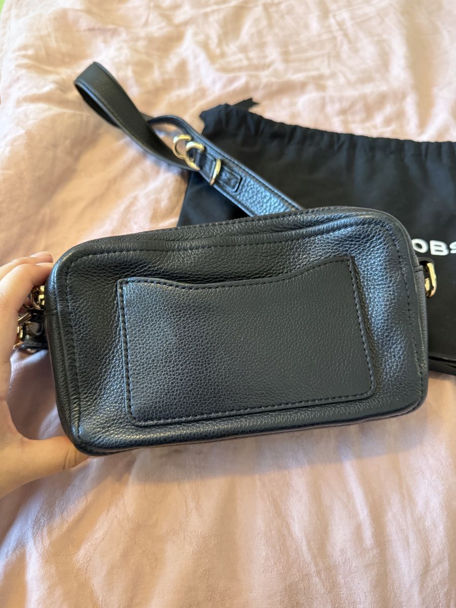 Marc Jacobs Borse: Marc Jacobs Snapshot Camera Bag Black Leather Used – Usato da Winterthur venduto da LeLe0606 3