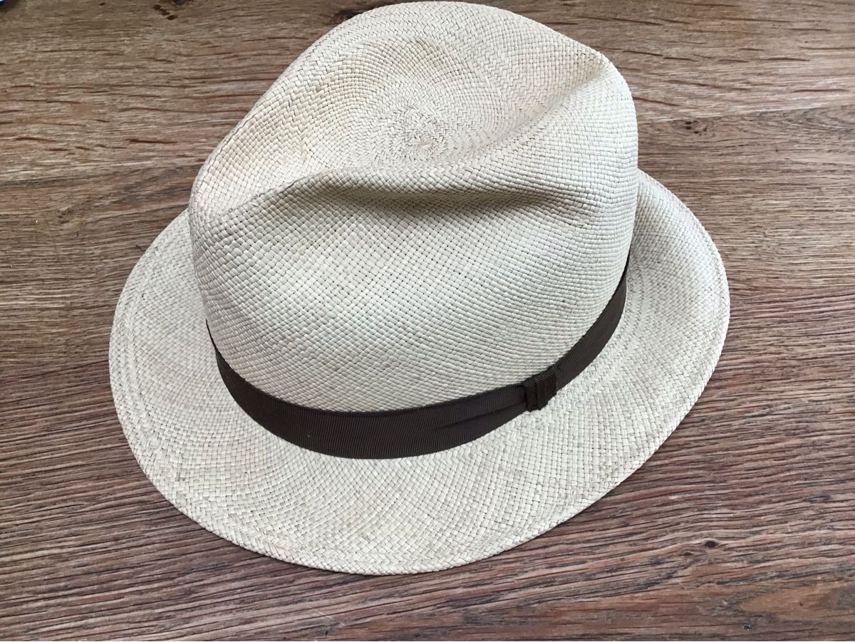 Copricapi, berretti & cappellini: Strohut Ecuador Panama Gr. 54 – Usato da Rodersdorf venduto da trueegg