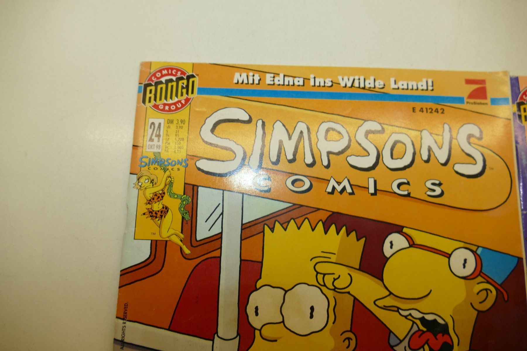 BD: 2xSimpsons Comics – D'occasion à Niederhasli par Flash32 1