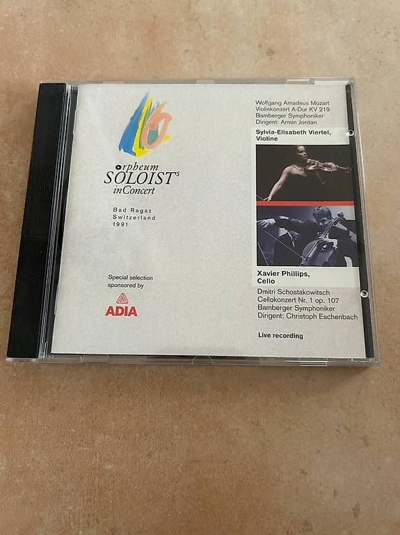 CD: Mozart/Schostakowitsch – Usato da Wiggiswil venduto da Cwi0