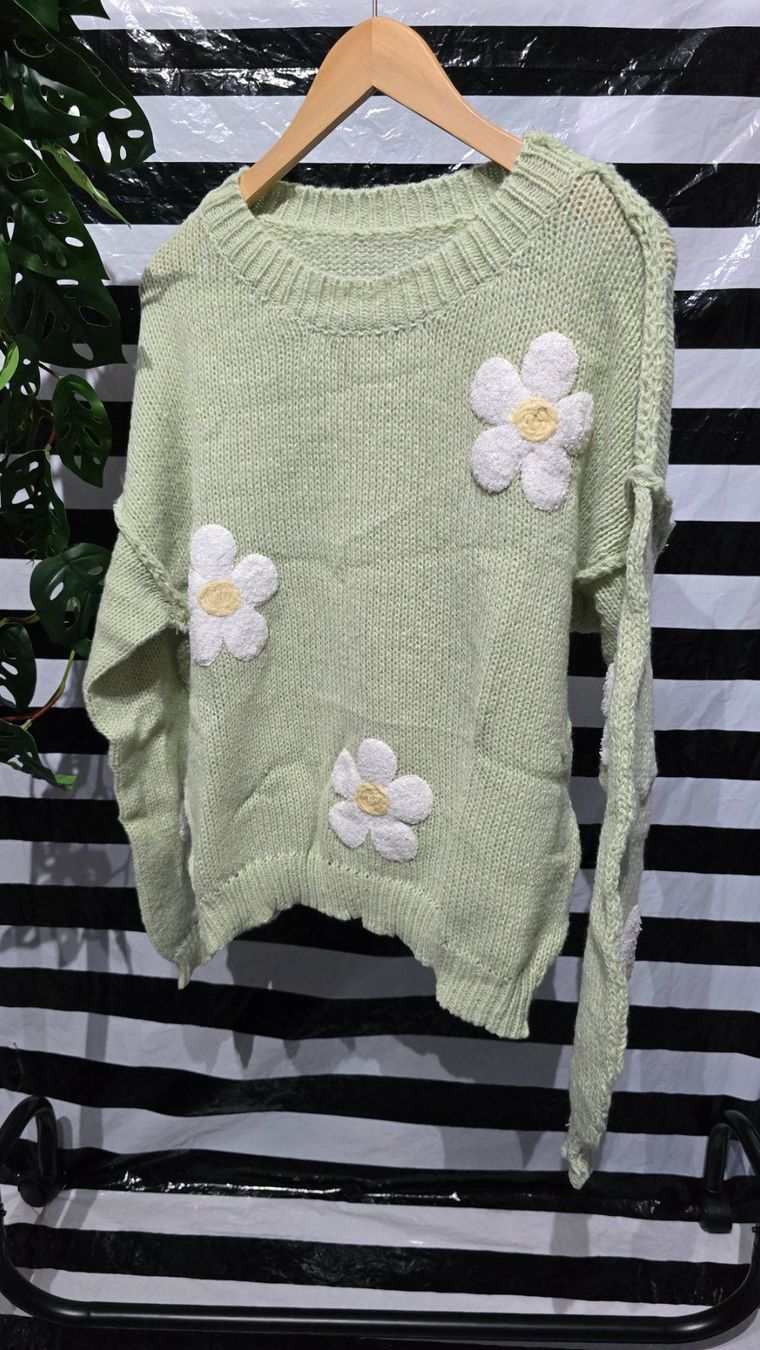 Shein Maglioni & Felpe: Strickpullover - 44 / XL - Blumen Design 3️⃣ – Nuovo (secondo la descrizione) da Thalwil venduto da VitaMini