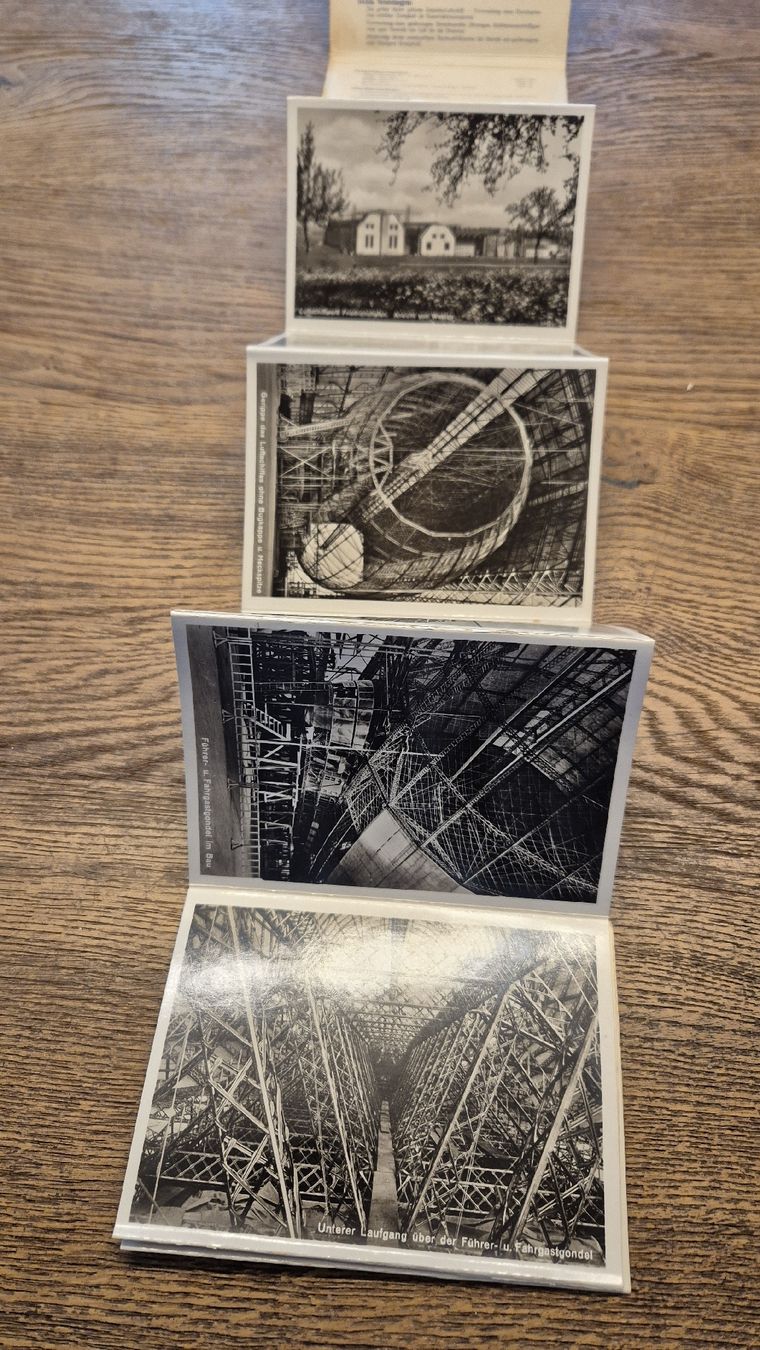 Cartoline postali: LZ 127 Zeppelin-Postkarten-Set um 1930 – Usato da Ersigen venduto da cubalibre11 3
