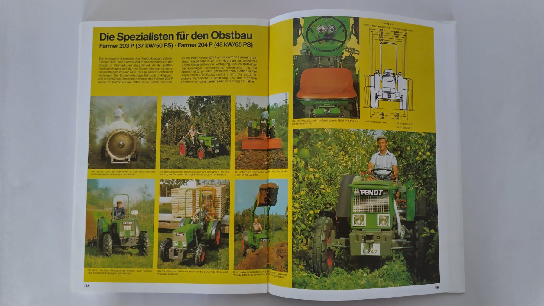 Libri: Fendt Schlepper-Prospekte von 1966-1978 / Traktoren Buch – Usato da Bellach venduto da JingleJerry 9