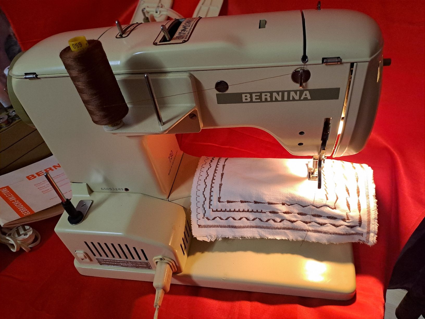 Bernina Machines à coudre: Bernina 730 record – D'occasion à Belp par amalija 3