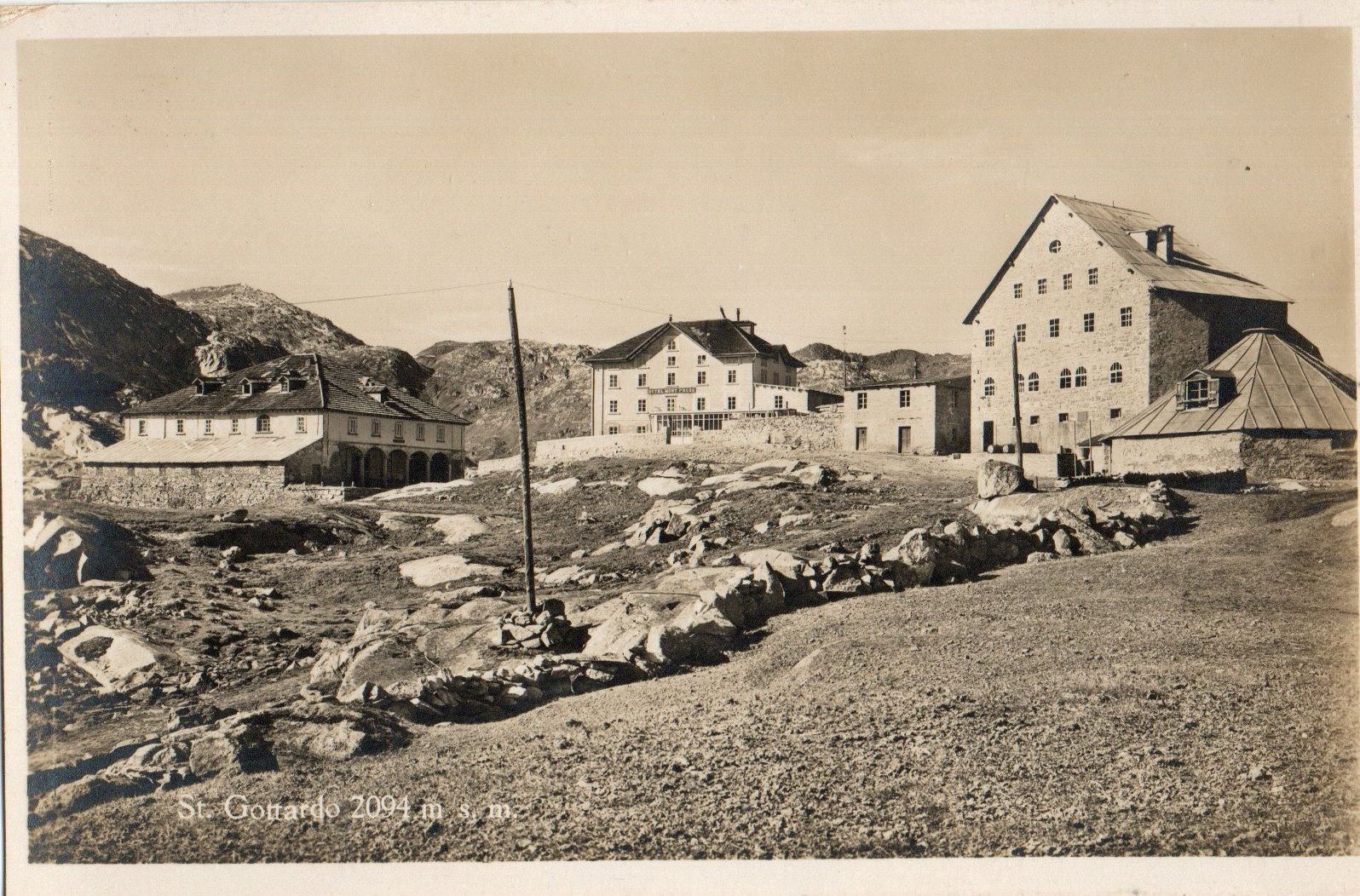 Cartoline postali: San Gottardo – Nuovo (secondo la descrizione) da Melano venduto da pisonsdro