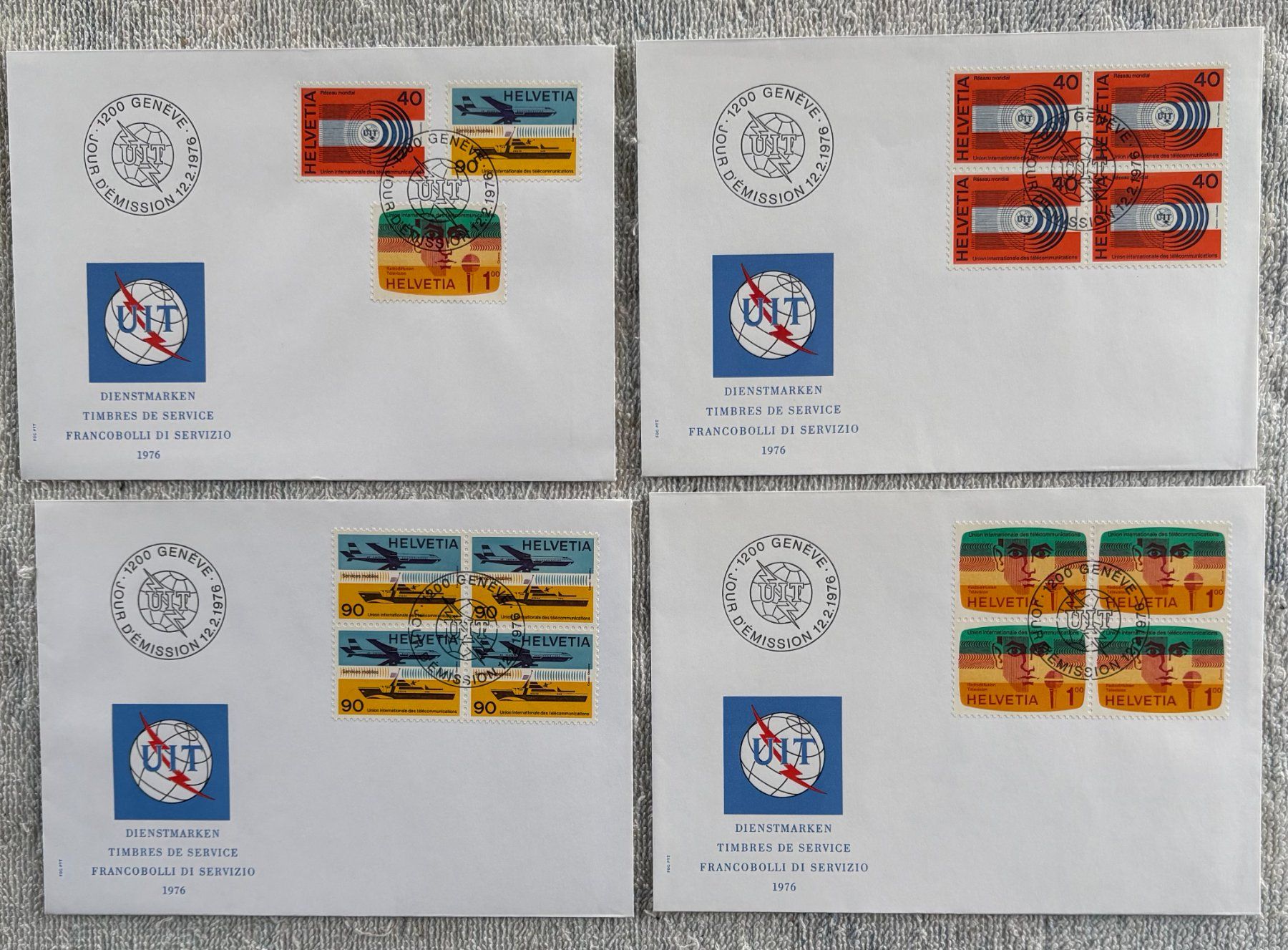 Tous les timbres: LOT FDC PTT – D'occasion à Ostermundigen par wini63
