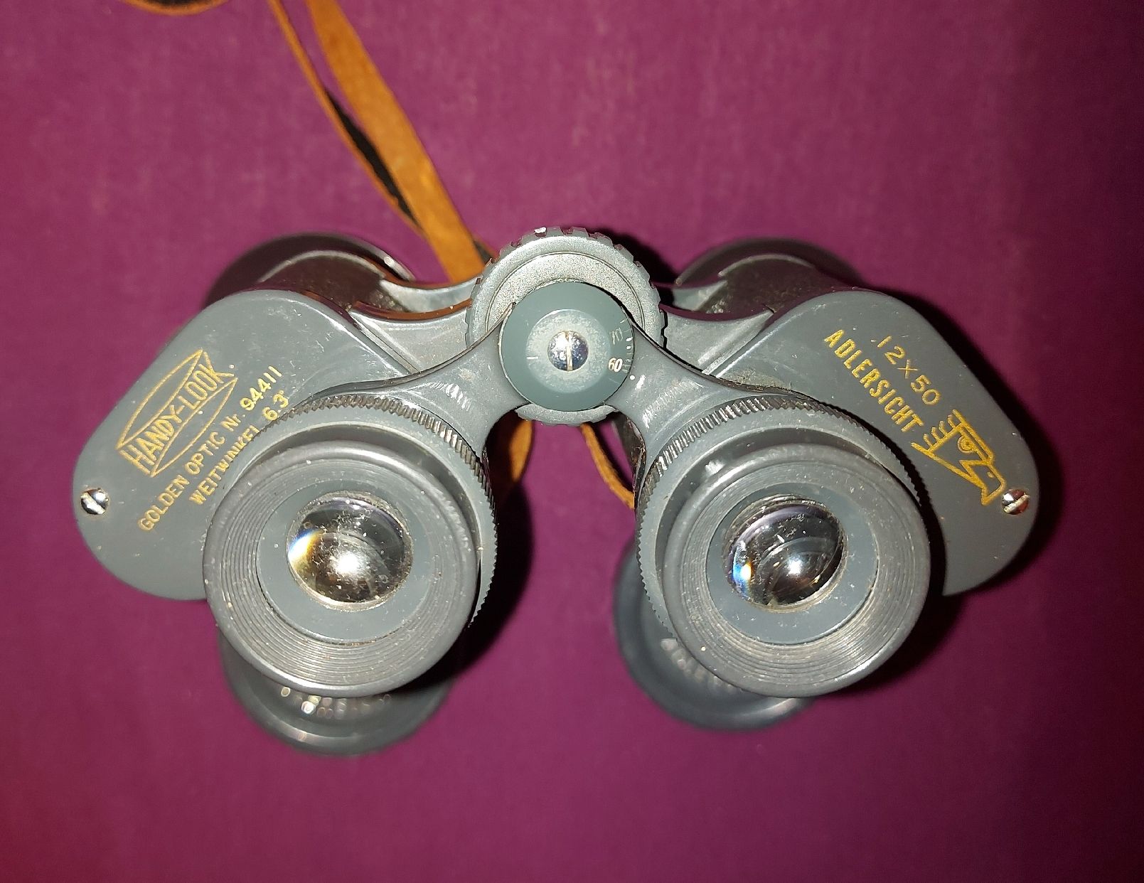 Jumelles: Fernglas 12x50 ADLERSICHT – D'occasion à Sierre par Dondiego02 4