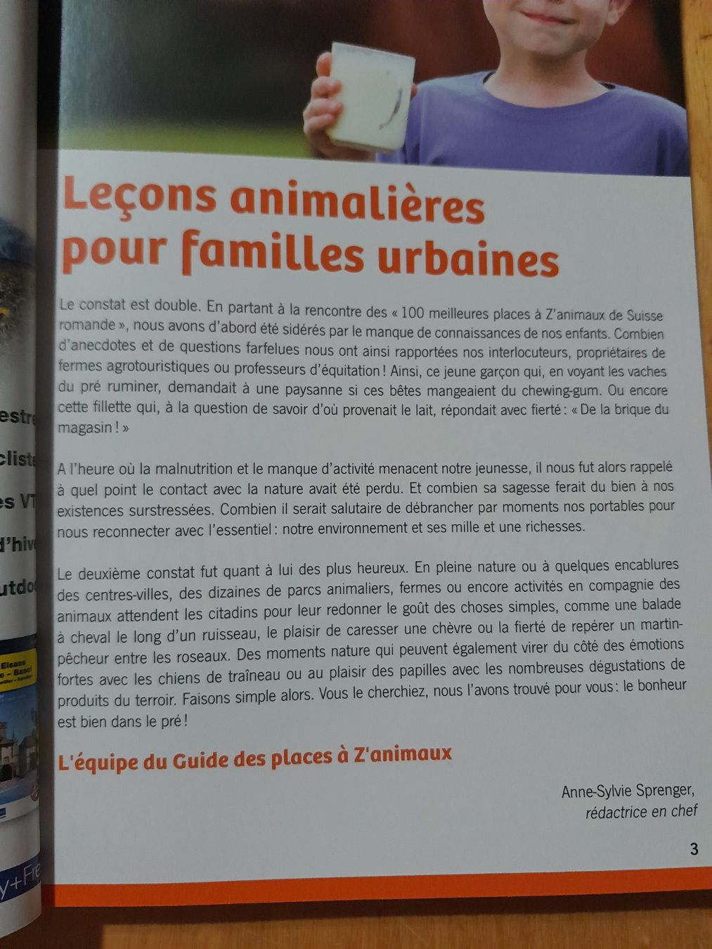 Bücher: Le guide des places à Z'animaux – Gebraucht aus Grolley von Montana78 1