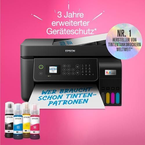 Drucker: EcoTank ET-4800 Tintentankdrucker Zuhaus Zuhause kleine – Neu und originalverpackt aus Hundwil von tec_mm27 6