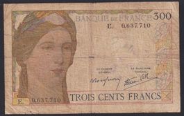 Frankreich 300 Francs 1938