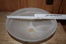 Bodenleuchte Mattglas-Lampenschirm Weiße Glaslampenabdeckung