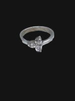 Ring Silber Zirkonia Grösse 59