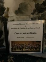 CD Concert extraordinaire La Chaux-de-Fonds (suisse)