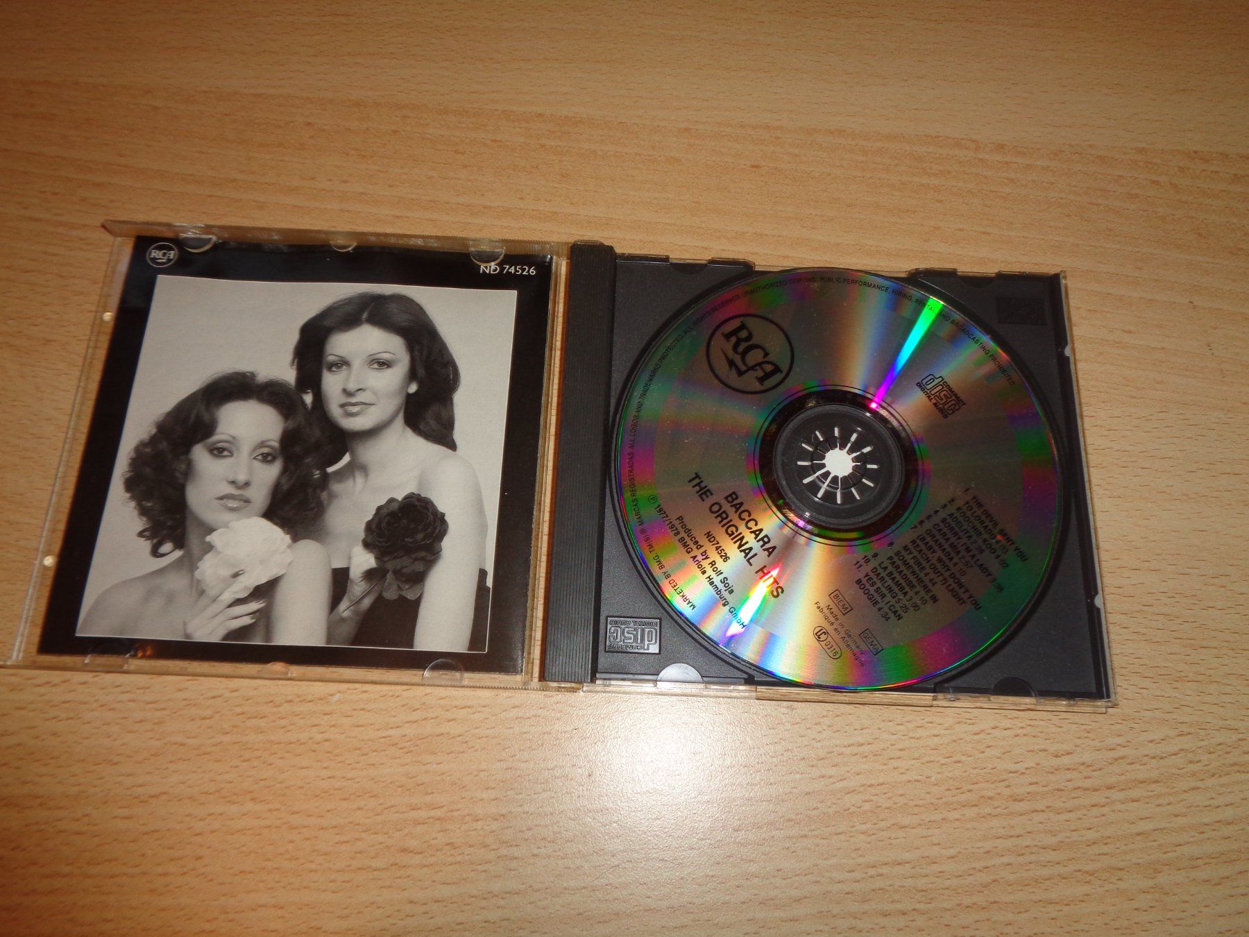 CDs: *** CD *** / BACCARA / THE ORIGINAL HITS – Gebraucht aus Othmarsingen von Leuchtturmlady 3