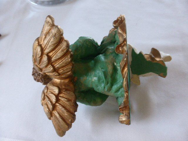 Statuette: Alter Engel Kantenhocker Kunstharz – Usato da Hitzkirch venduto da kleinerbaer01 3