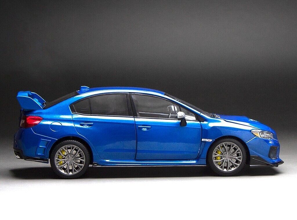 Subaru Modellautos: Subaru WRX STI S207 Customised Version 2018 RHD Lapis blue – Neu und originalverpackt aus Gerlafingen von espero88 2