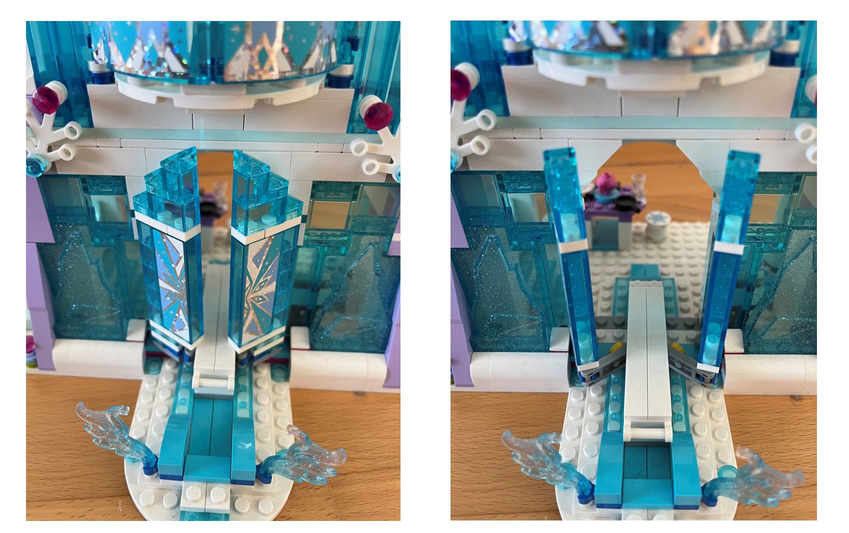 Lego Kit di costruzioni: Lego 43172  - Elsas magischer Eispalast – Usato da Muttenz venduto da Juvenile33 3