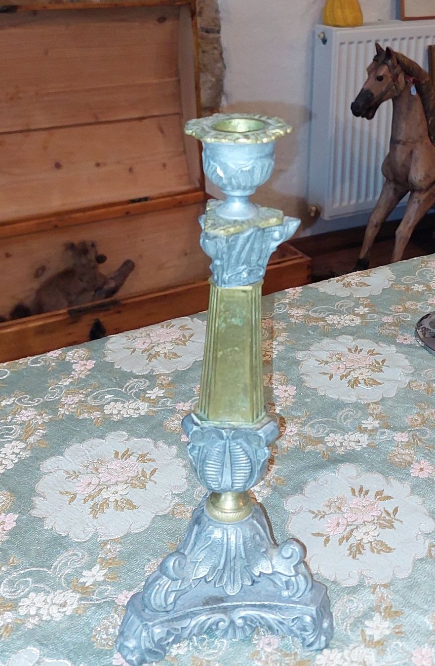 Portacandele: Restaurationszeit Kerzenhalter – Usato da Siblingen venduto da rantiques