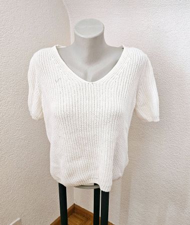 Strickpullover Gr. M kurzarm C&A Baumwolle neuwertig