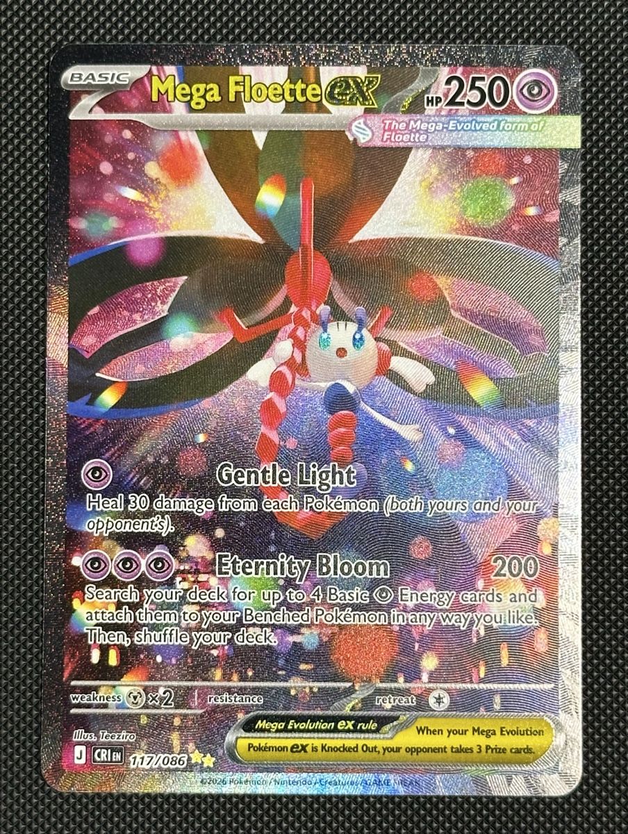 Pokémon Carte collezionabili: Mega Floette ex 117/086 Chaos Rising - SAR – Nuovo (secondo la descrizione) da Untersiggenthal venduto da NP_95 1