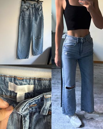 Super schöne H&M Straight Jeans – Grösse 36